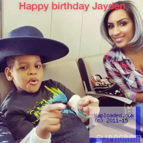 Actress Juliet Ibrahim Celebrates Her Son, Jaysen